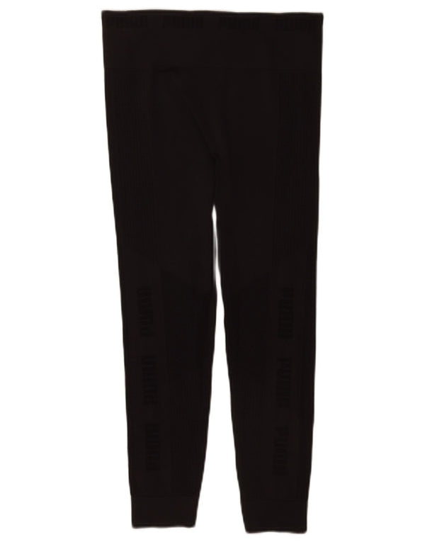 Leggings grafici da donna Puma UK 8 piccoli neri