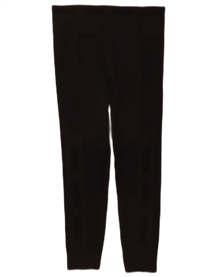 Leggings grafici da donna Puma UK 8 piccoli neri