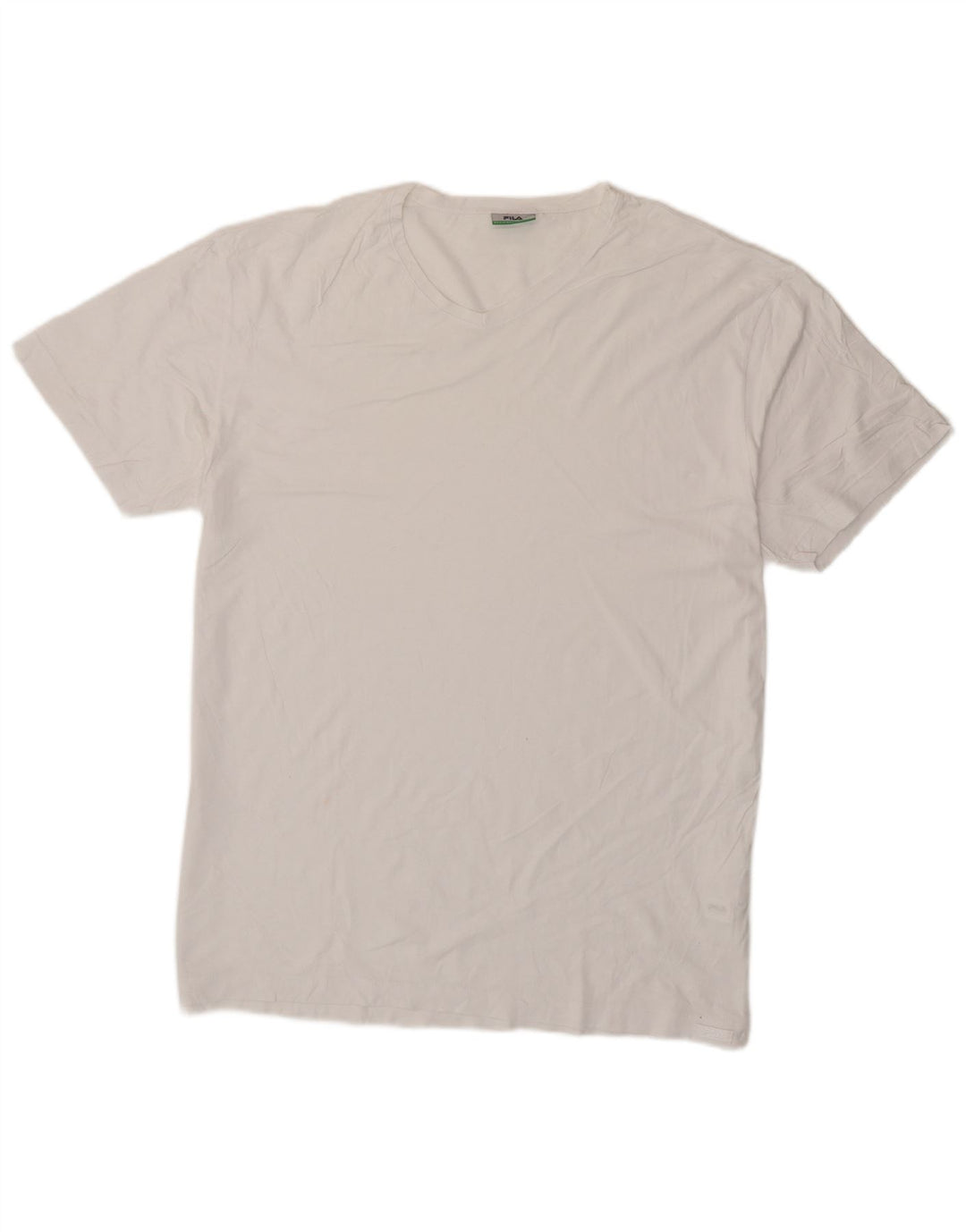 Maglietta Fila da uomo Top 2XL in cotone bianco