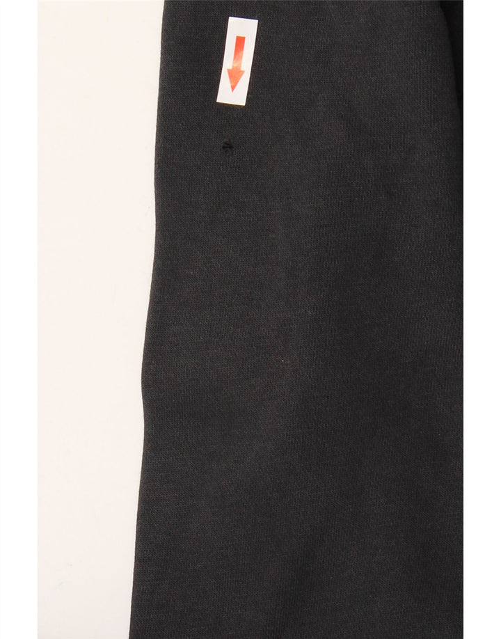 Felpa con cappuccio grafica Nike da uomo in cotone nero medio