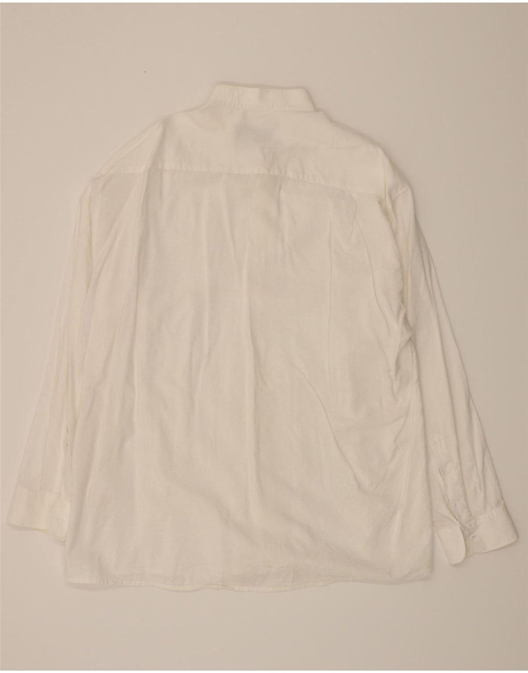 VINTAGE Mens Formal Shirt XL White Vintage Vintage and Second-Hand Vintage from Messina Hembry 