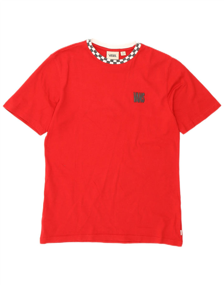 Maglietta da donna Vans UK 14 grande rossa