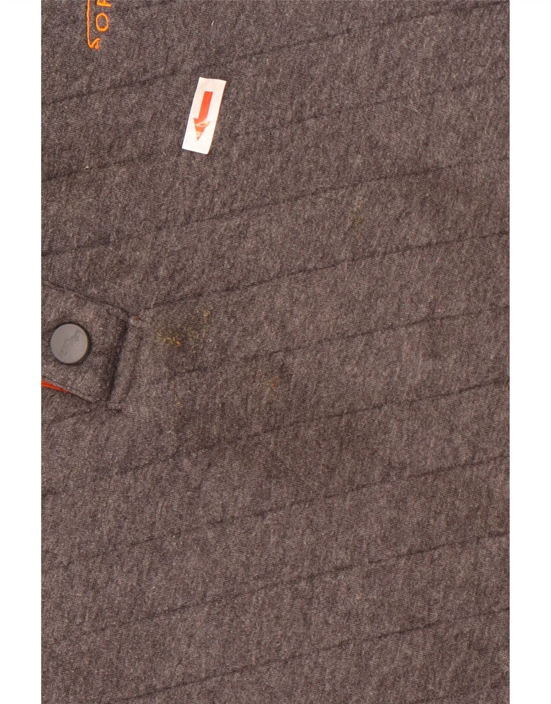 Felpa da uomo con collo abbottonato Orvis 2XL cotone grigio