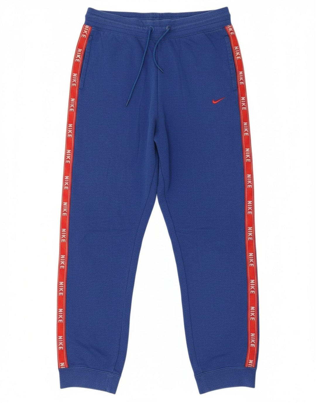 Pantaloni da tuta con grafica Nike da uomo, pantaloni da jogging, colore blu medio