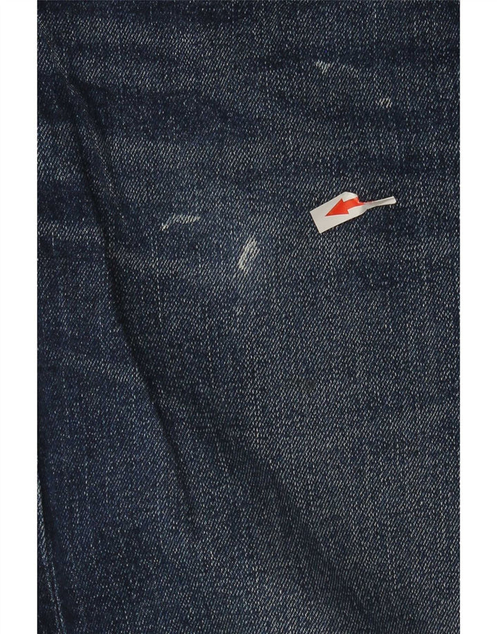 Jeans dritti da uomo Marks & Spencer W36 L27 cotone blu