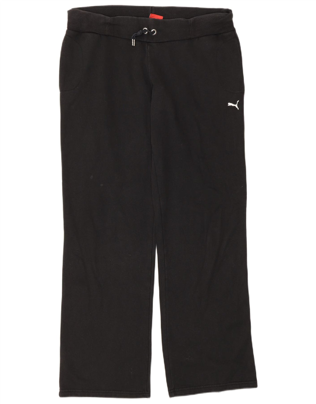 Pantaloni da tuta da donna Puma UK 12 Medium Black Cotton