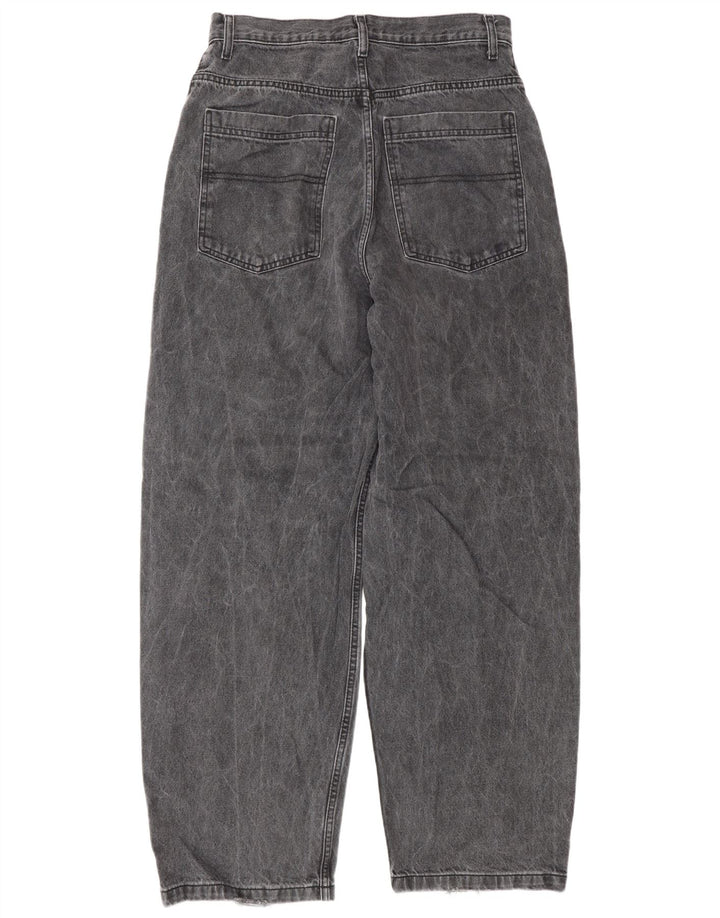 Jeans larghi larghi da donna Topshop W30 L32 poliestere nero