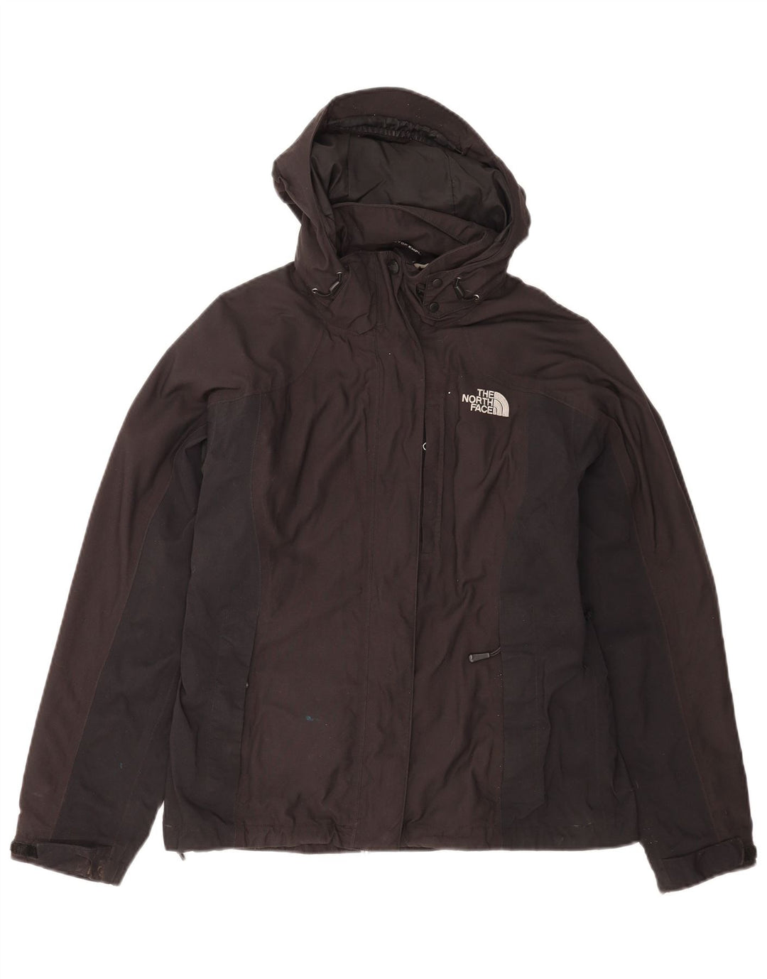 Giacca antipioggia con cappuccio da donna The North Face UK 12 nylon nero medio