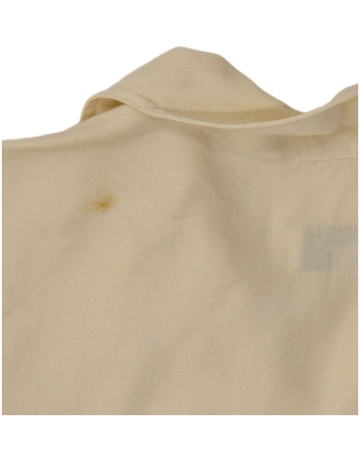 Camicia Donna Gio Anna IT 46 Large Tencel Bianco Sporco