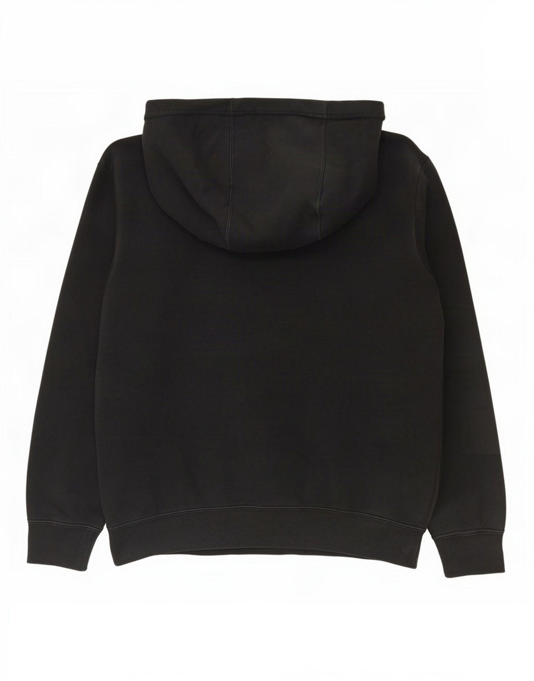 Felpa con cappuccio grafica Nike da uomo in cotone color block medio nero