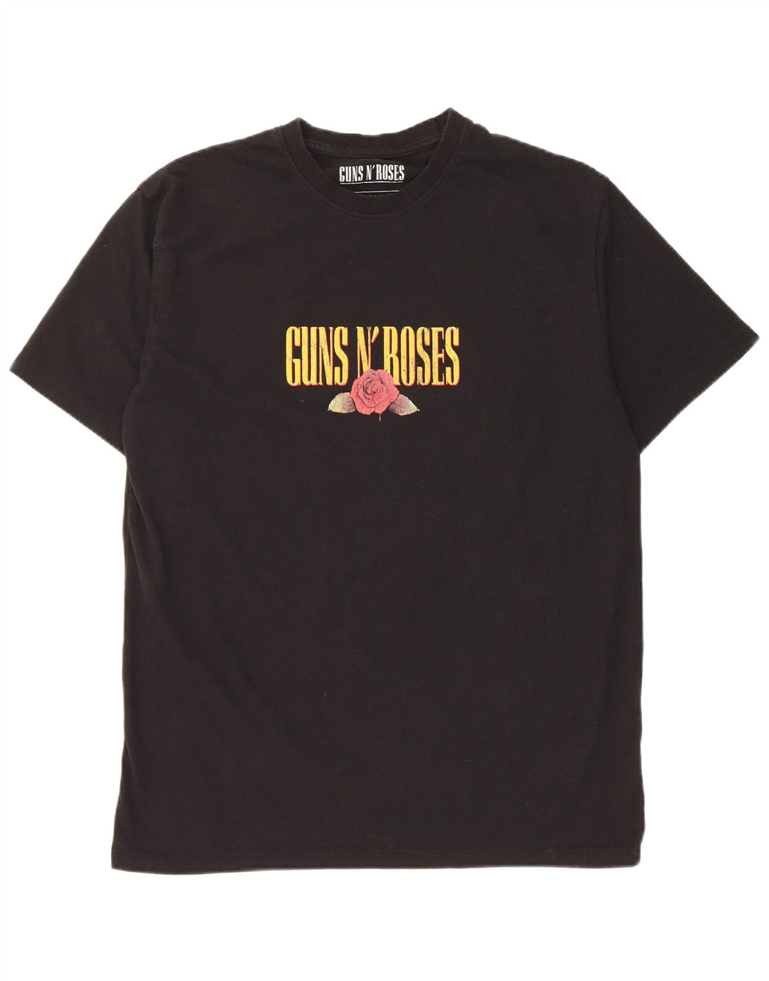 T-shirt grafica da uomo Pull & Bear Top in poliestere nero medio