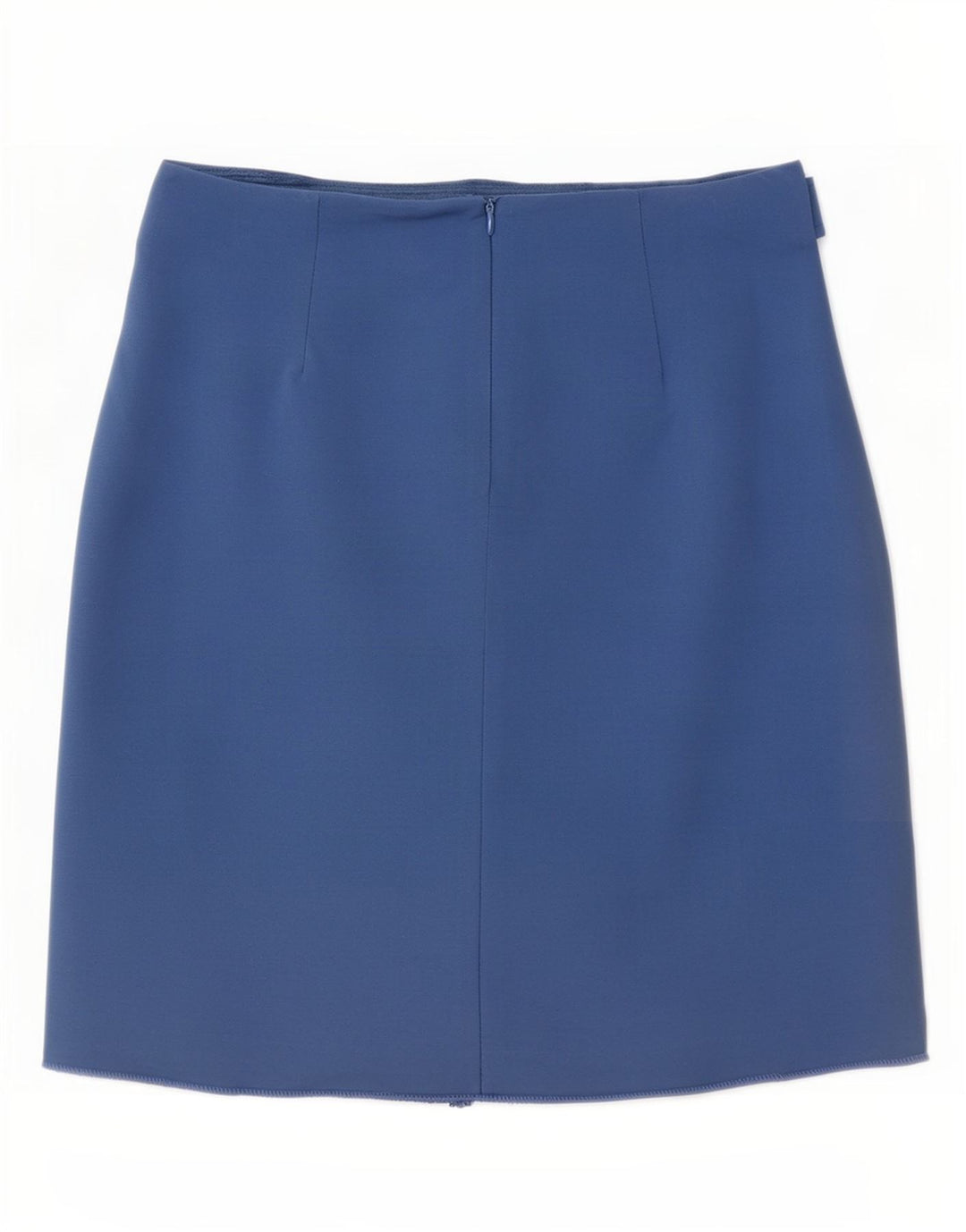 Gonna dritta da donna M&Co UK 12 media W30 viscosa blu