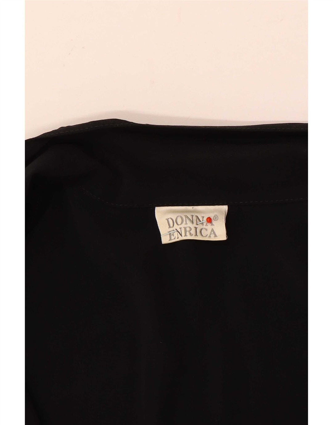 Donna Enrica Giacca blazer a 2 bottoni da donna UK 16 grande nera