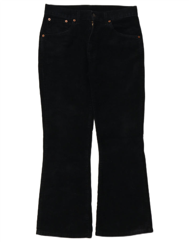Pantaloni Levi's da donna in velluto a coste bootcut W30 L27 neri