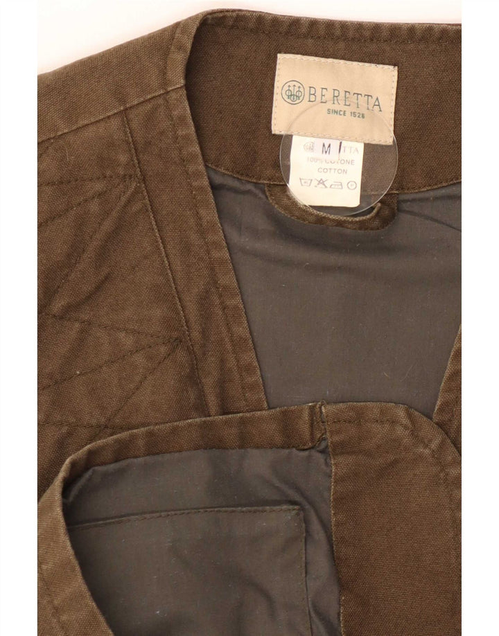 Gilet da uomo Beretta UK 38 cotone kaki medio