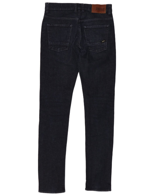 Jeans skinny da uomo RIFLE W30 L32 in cotone blu navy