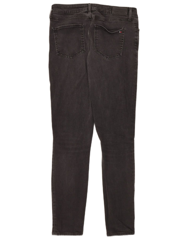 Jeans ultra skinny da donna Tommy Hilfiger Harlem W32 L30 cotone nero