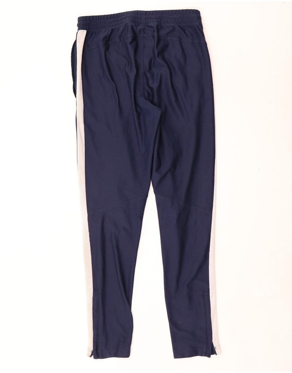 Pantaloni da tuta aderenti da uomo Under Armour a blocchi di colore blu navy medio