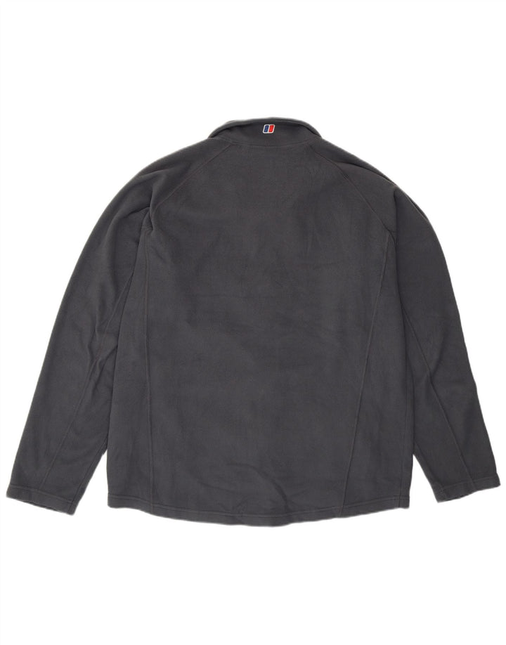 Giacca in pile da uomo BERGHAUS UK 40 grande poliestere grigio