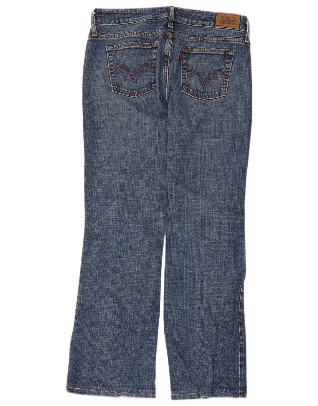 Levi's Donna 545 Jeans Bootcut bassi US 6 Medio W32 L28 Cotone blu