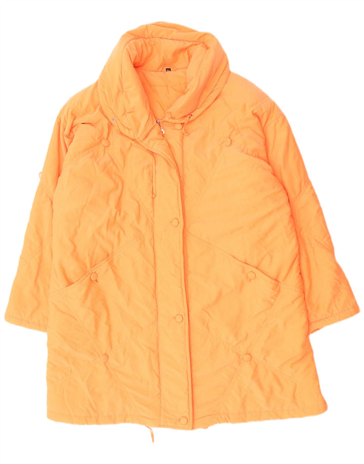Cappotto imbottito da donna YESSICA US 21 3XL Poliestere arancione