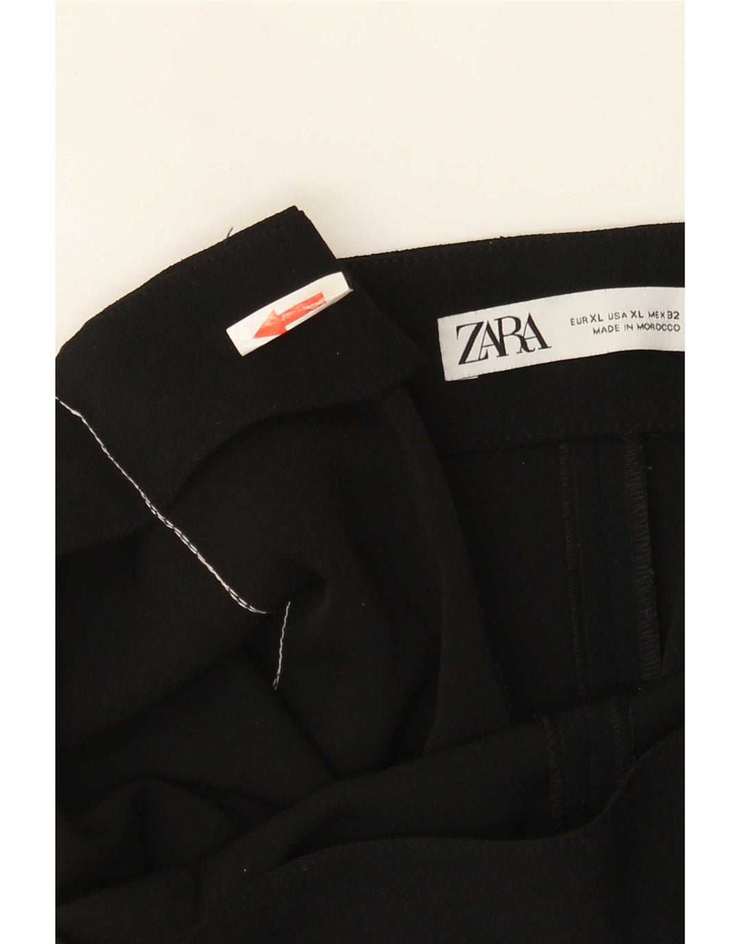 Minigonna Zara da donna XL W32 nera