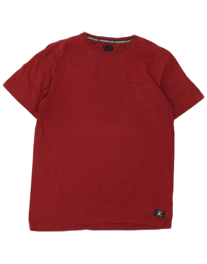 T-shirt da uomo DC Top bordeaux medio