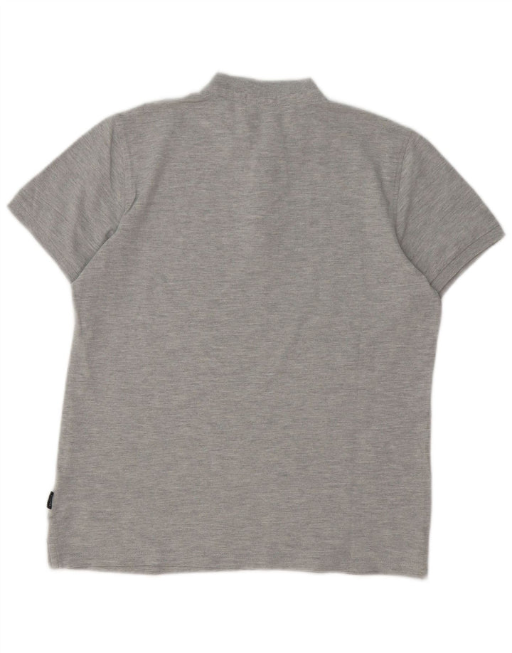 Polo da uomo slim fit Liu Jo grigio medio chiazzato