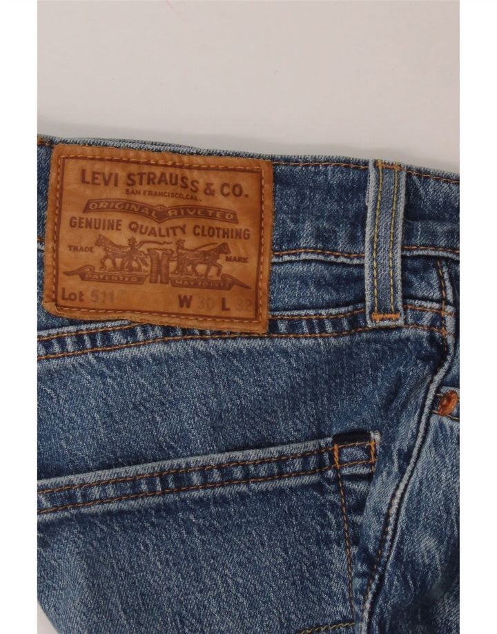 LEVI'S Mens 511 Slim Jeans W30 L32 Blue
