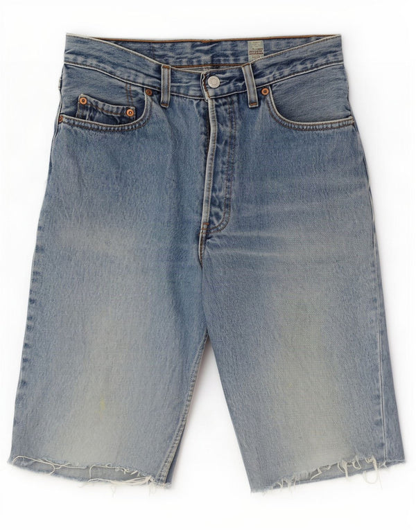 Pantaloncini di jeans Levi's 901 da uomo medi W31 in cotone blu