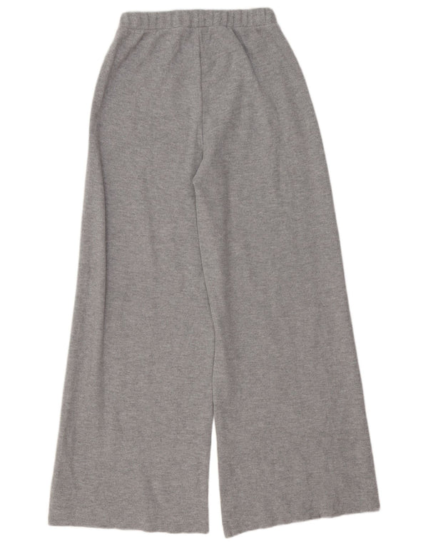 Pantaloni da tuta a gamba larga da donna Zara UK 12 Grigio medio
