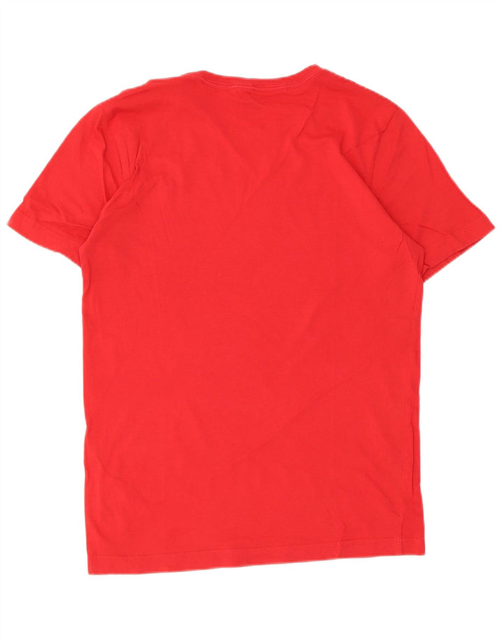 T-shirt da uomo Puma Top Small rossa in cotone