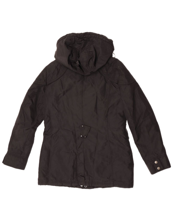 Giacca Parka con cappuccio da donna Barbour UK 10 piccola nera