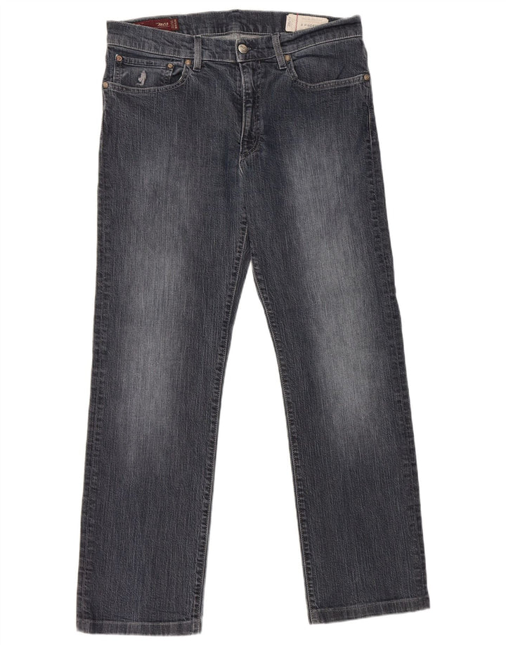 Jeans dritti da uomo Marlboro Classics W31 L29 Blu Navy