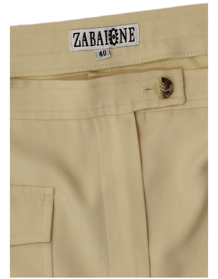 Minigonna da donna Zabaione EU 40 media W30 gialla