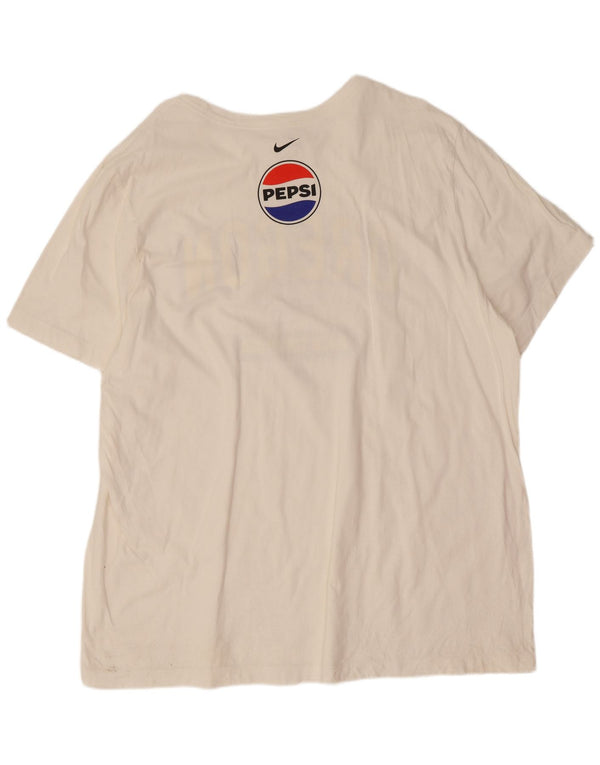 T-shirt grafica da uomo Nike Top 2XL bianca