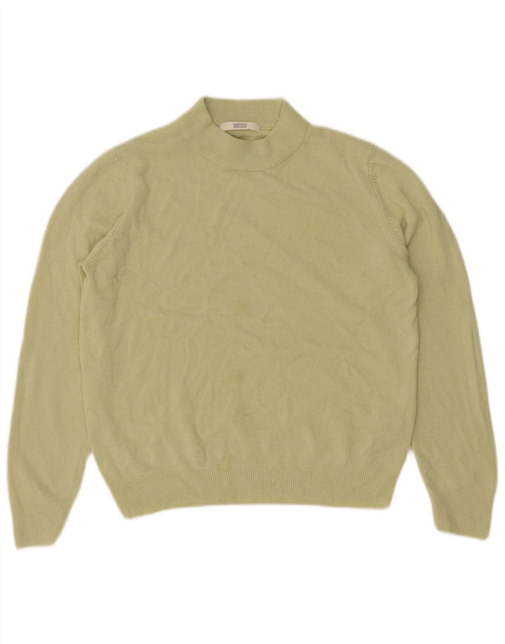 Maglione a collo alto corto da donna Marks & Spencer UK 12 Verde medio
