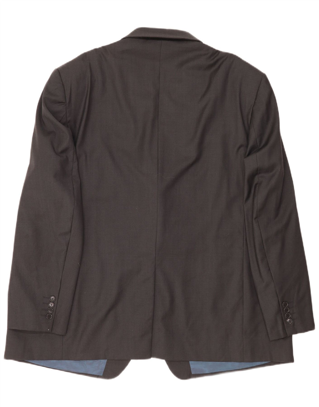 Giacca blazer a 3 bottoni Marks & Spencer da uomo UK 52 3XL lana grigia