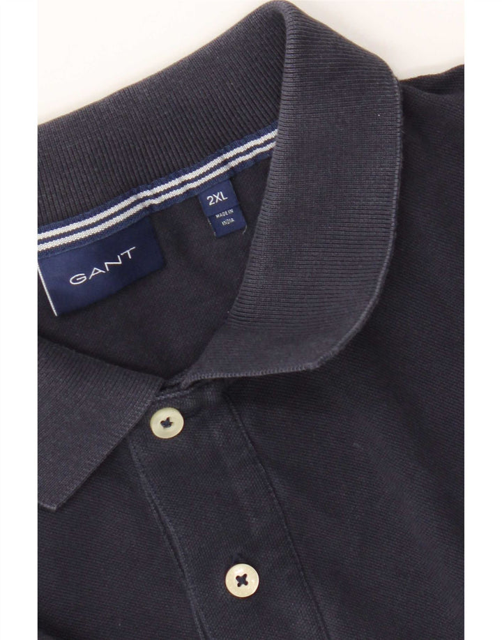 Polo da uomo Gant 2XL Blu Navy