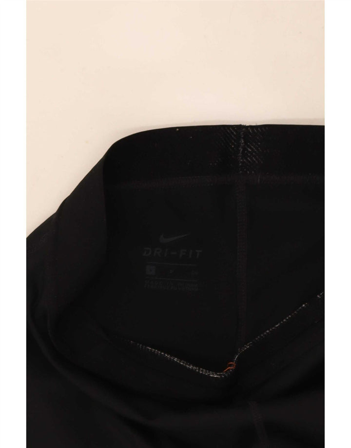 Leggings Nike Dri Fit Capri da donna UK 8 piccoli neri