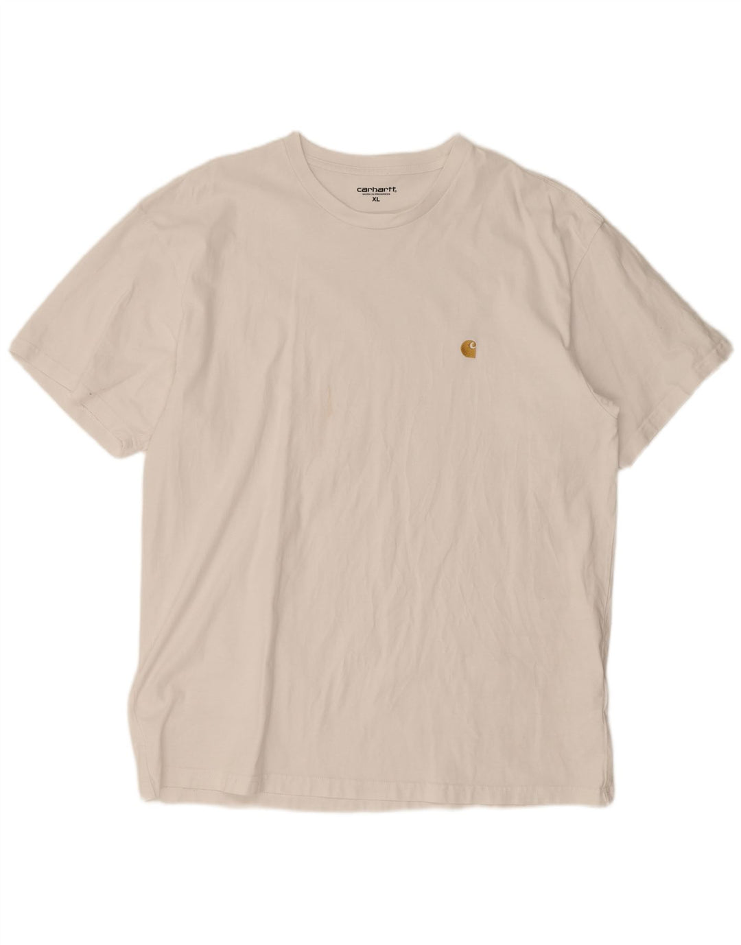 T-shirt da uomo Carhartt Top XL in cotone bianco