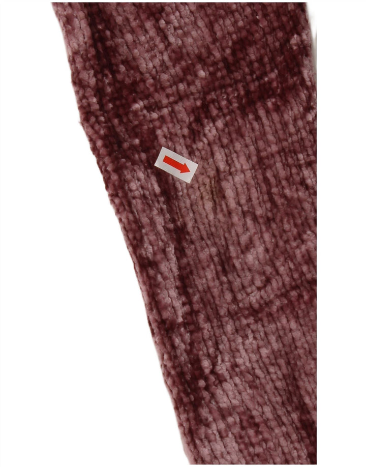 Maglione maglione con scollo a V da donna ORVIS UK 14 Poliestere marrone medio