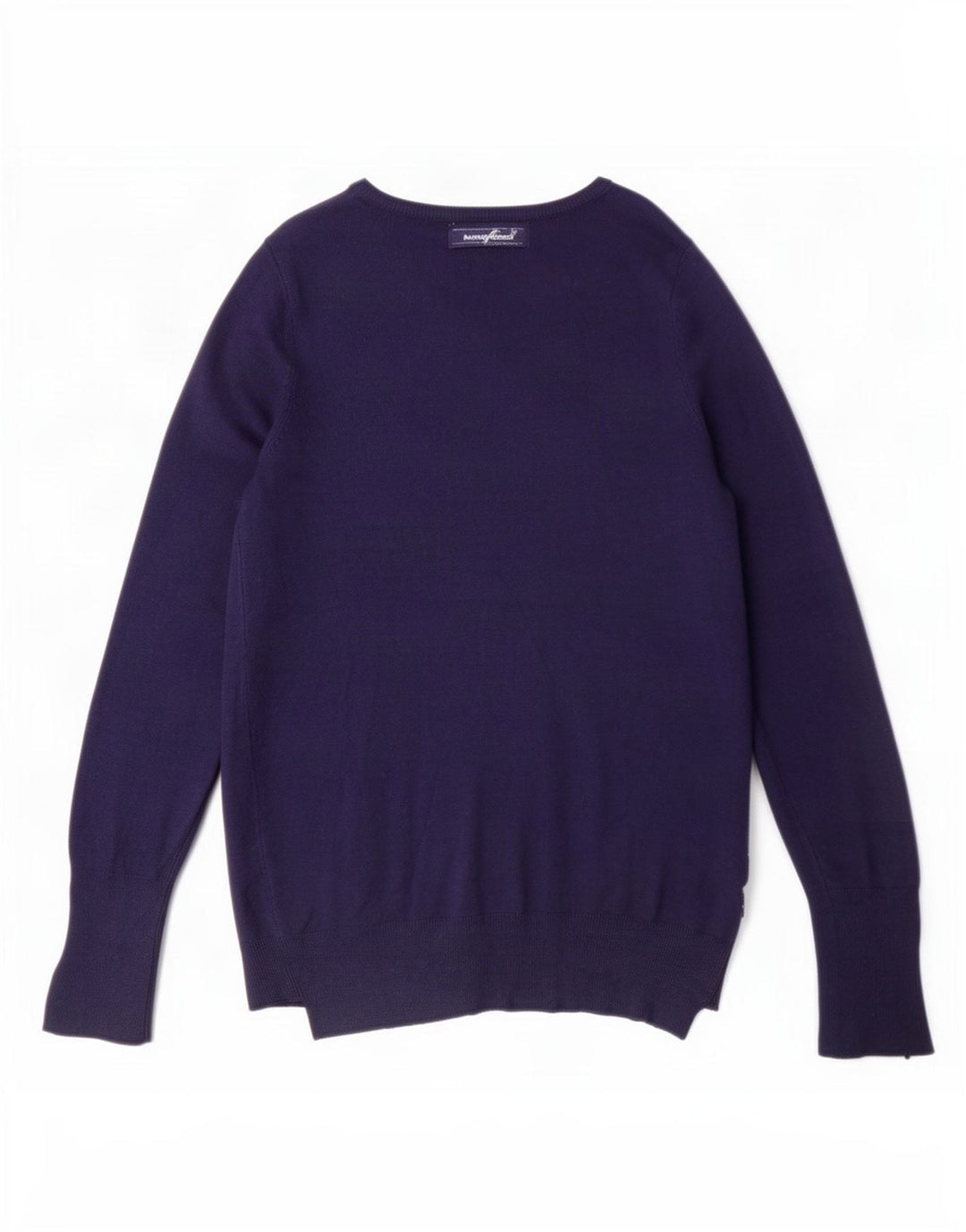 Maglione cardigan da donna Zara UK 14 grande blu navy