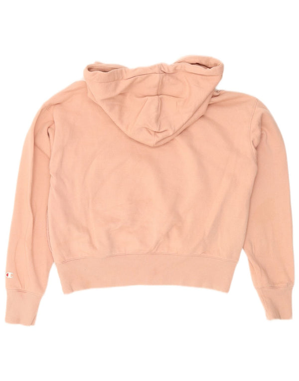 Maglione con cappuccio grafico oversize da donna Champion Champion UK 10 Small Rosa