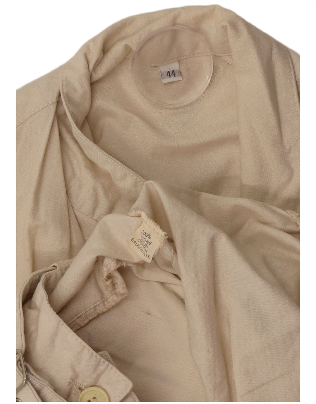 Giubbotto bomber a pipistrello da uomo Swinger UK 44 2XL Cotone beige