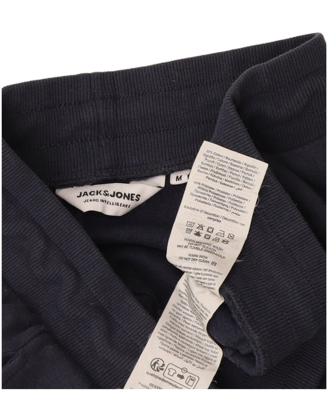 Jack & Jones Pantaloni da tuta con grafica da uomo Joggers Medium Blu Navy