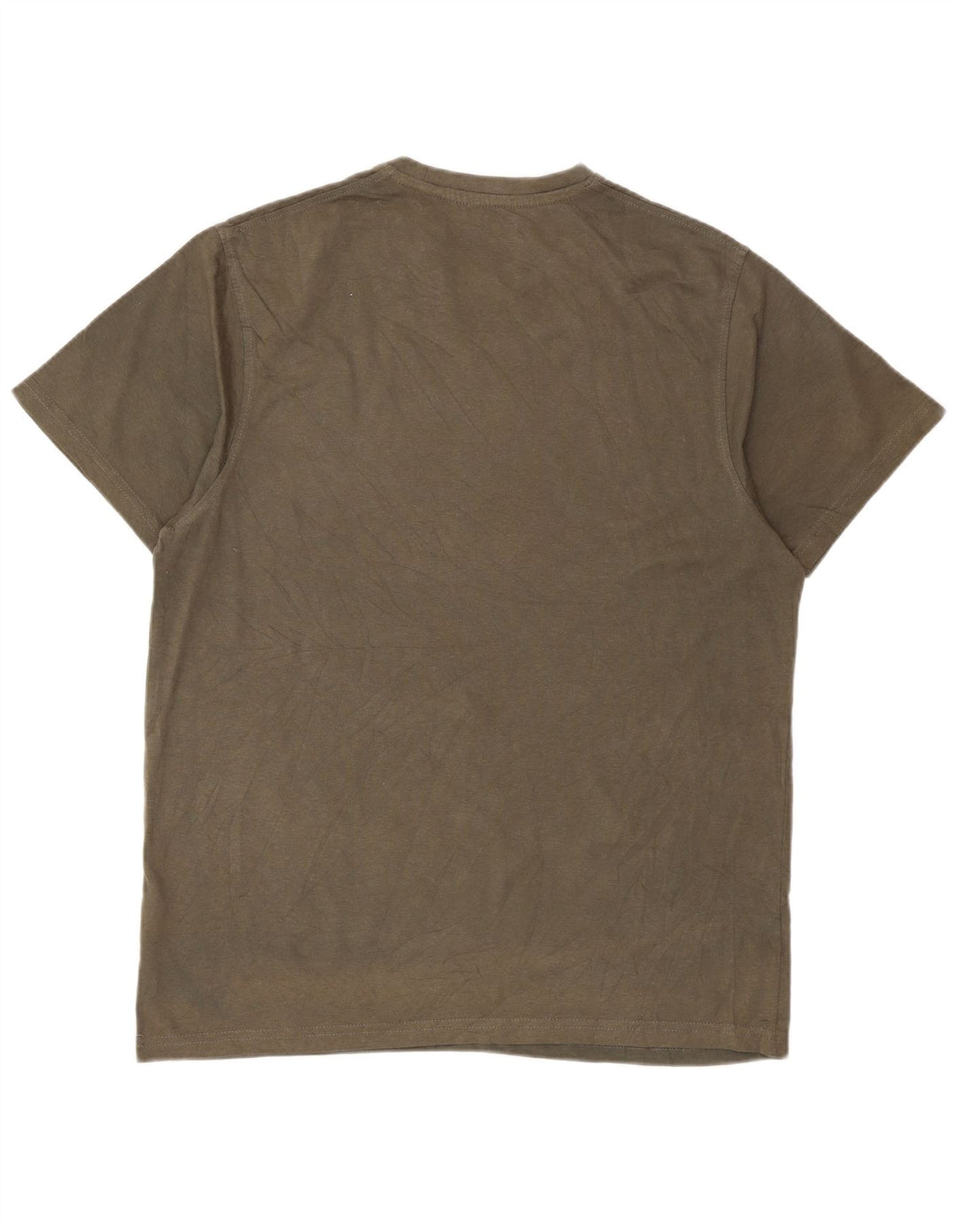 T-shirt grafica da uomo Mountain Warehouse Top in cotone kaki medio