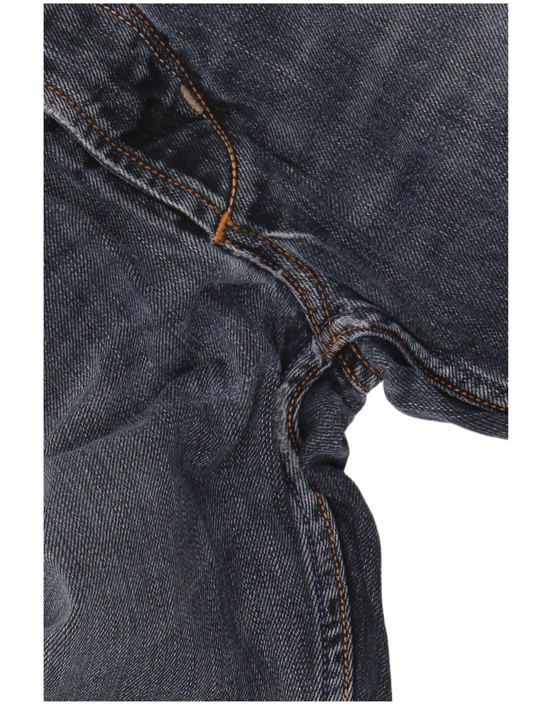 Jeans dritti da uomo Mustang W34 L32 cotone blu