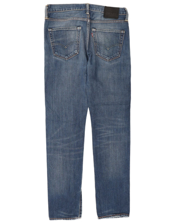 Levi's Uomo 508 Regular Tapered Jeans W29 L32 Cotone Blu