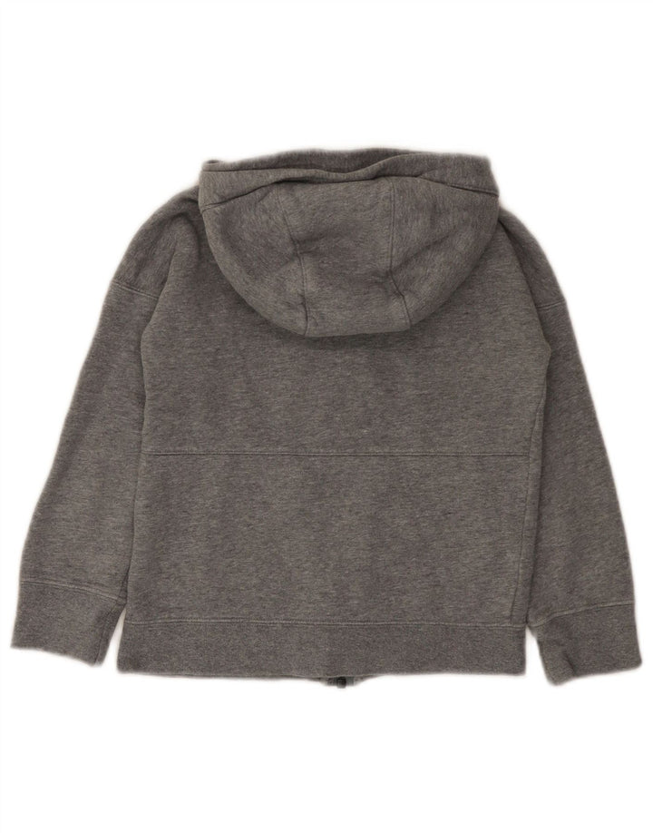 Felpa con cappuccio e zip NIKE per ragazze 6-7 anni XS in cotone grigio